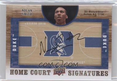 2011-12 SP Authentic - Home Court Signatures #HC-NS - Nolan Smith