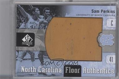 2011-12 SP Authentic - North Carolina Floor Authentics #UNC-PE - Sam Perkins