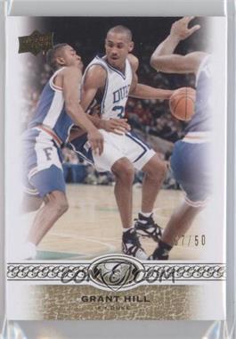 2011 Upper Deck All-Time Greats - [Base] #164 - Grant Hill /50