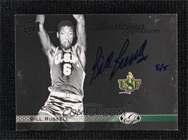 2011 Upper Deck All-Time Greats - Illustrious Signatures #IS-BR1 - Bill Russell /5