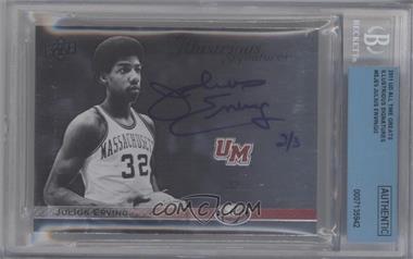 2011 Upper Deck All-Time Greats - Illustrious Signatures #IS-JE5 - Julius Erving /3 [BGS Authentic]