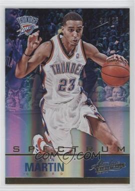 2012-13 Absolute - [Base] - Spectrum Gold #41 - Kevin Martin /25