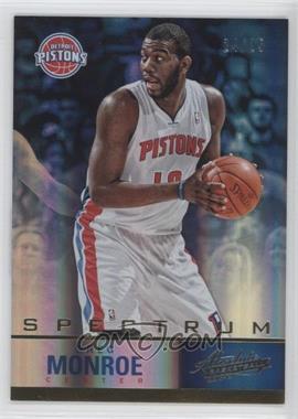 2012-13 Absolute - [Base] - Spectrum Gold #52 - Greg Monroe /25