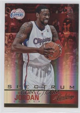 2012-13 Absolute - [Base] - Spectrum Gold #66 - DeAndre Jordan /25