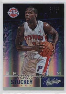 2012-13 Absolute - [Base] - Spectrum Platinum #10 - Rodney Stuckey /10