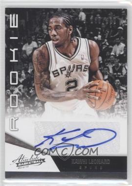 2012-13 Absolute - [Base] #200 - Kawhi Leonard /399