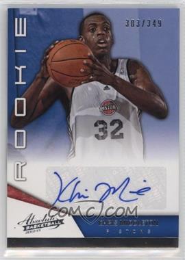 2012-13 Absolute - [Base] #209 - Khris Middleton /349