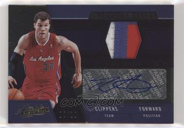 2012-13 Absolute - Frequent Flyer Jerseys Autographs - Prime #14 - Blake Griffin /10