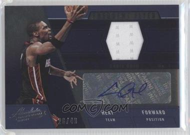 2012-13 Absolute - Frequent Flyer Jerseys Autographs #8 - Chris Bosh /49