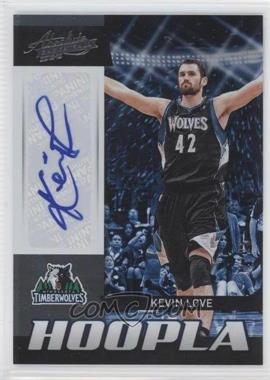 2012-13 Absolute - Hoopla Autographs #35 - Kevin Love /25