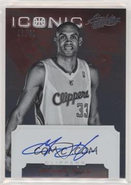 2012-13 Absolute - Iconic Autographs #15 - Grant Hill /49