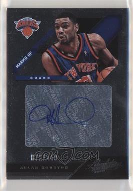 2012-13 Absolute - Marks of Fame Autographs #29 - Allan Houston /149