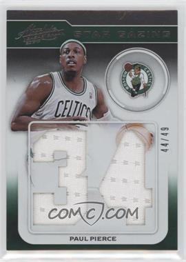 2012-13 Absolute - Star Gazing Jersey Numbers Materials #6 - Paul Pierce /49