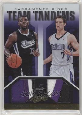 2012-13 Absolute - Team Tandems Jerseys - Prime #6 - Jimmer Fredette, Tyreke Evans /5