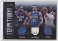 Glen Davis, Hedo Turkoglu, Jameer Nelson #/25