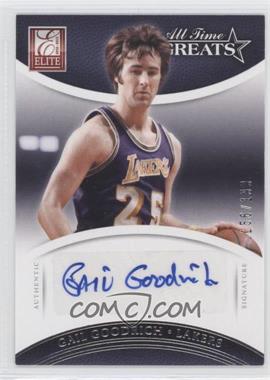 2012-13 Elite - All Time Greats Autographs #13 - Gail Goodrich /199