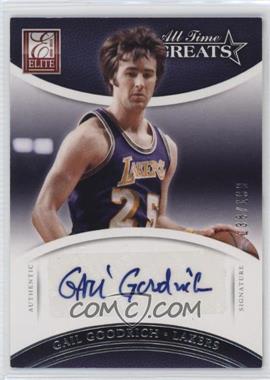 2012-13 Elite - All Time Greats Autographs #13 - Gail Goodrich /199 [EX to NM]