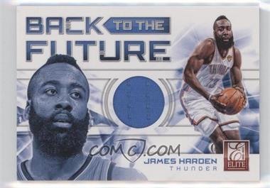 2012-13 Elite - Back to the Future Materials #15 - James Harden