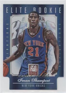 2012-13 Elite - [Base] - Aspirations Die-Cut #217 - Iman Shumpert /79