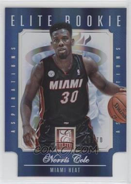 2012-13 Elite - [Base] - Aspirations Die-Cut #225 - Norris Cole /70