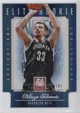 2012-13 Elite - [Base] - Aspirations Die-Cut #228 - Mirza Teletovic /67