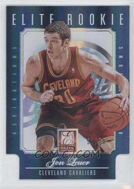 2012-13 Elite - [Base] - Aspirations Die-Cut #236 - Jon Leuer /70