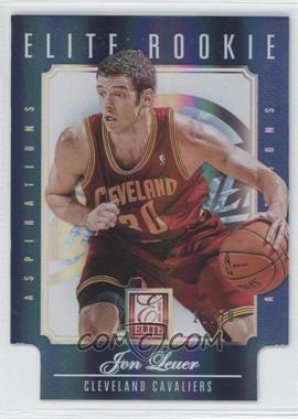 2012-13 Elite - [Base] - Aspirations Die-Cut #236 - Jon Leuer /70