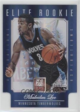 2012-13 Elite - [Base] - Aspirations Die-Cut #239 - Malcolm Lee /92