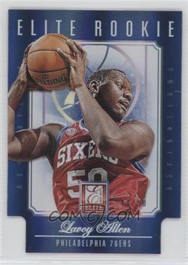 2012-13 Elite - [Base] - Aspirations Die-Cut #244 - Lavoy Allen /50