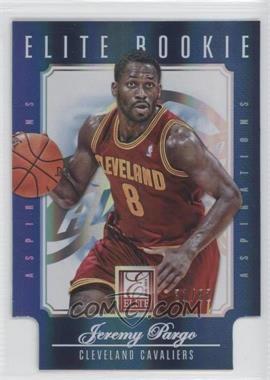 2012-13 Elite - [Base] - Aspirations Die-Cut #250 - Jeremy Pargo /92