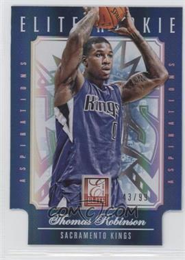 2012-13 Elite - [Base] - Aspirations Die-Cut #256 - Thomas Robinson /99