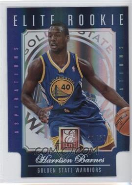 2012-13 Elite - [Base] - Aspirations Die-Cut #258 - Harrison Barnes /60