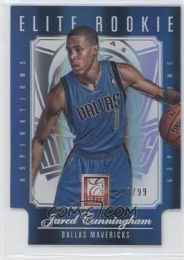 2012-13 Elite - [Base] - Aspirations Die-Cut #275 - Jared Cunningham /99