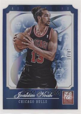 2012-13 Elite - [Base] - Aspirations Die-Cut #55 - Joakim Noah /87