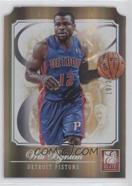 2012-13 Elite - [Base] - Status Gold Die-Cut #157 - Will Bynum /24