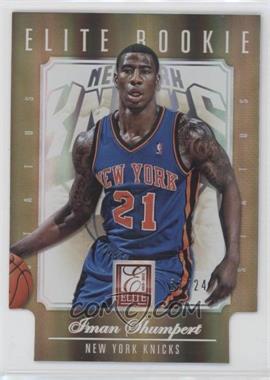 2012-13 Elite - [Base] - Status Gold Die-Cut #217 - Iman Shumpert /24