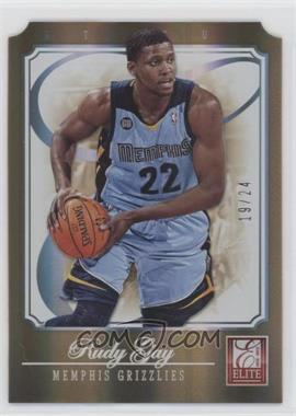 2012-13 Elite - [Base] - Status Gold Die-Cut #74 - Rudy Gay /24 [EX to NM]