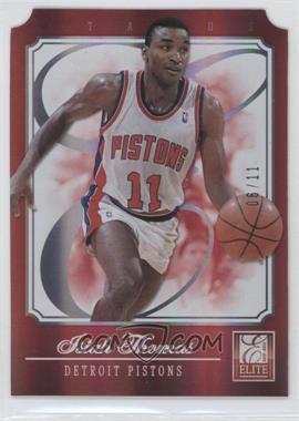 2012-13 Elite - [Base] - Status Red Die-Cut #198 - Isiah Thomas /11