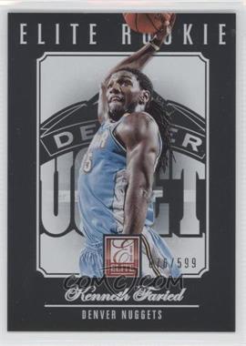 2012-13 Elite - [Base] #221 - Kenneth Faried /599