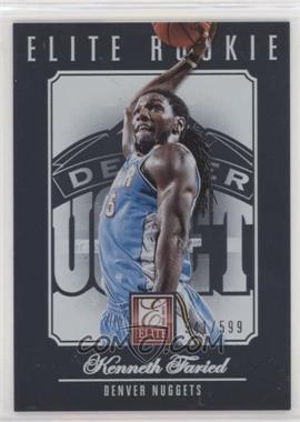 2012-13 Elite - [Base] #221 - Kenneth Faried /599