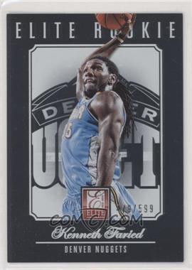 2012-13 Elite - [Base] #221 - Kenneth Faried /599