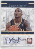 David West #/49