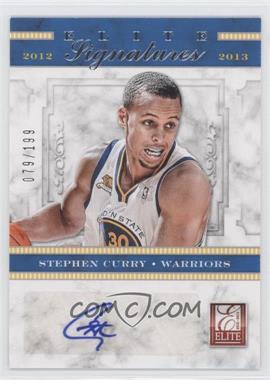 2012-13 Elite - Elite Signatures #7 - Stephen Curry /199