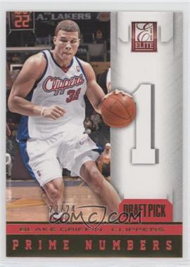 2012-13 Elite - Prime Numbers - Gold #1 - Blake Griffin /24
