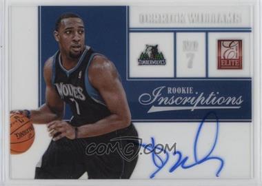 2012-13 Elite - Rookie Inscriptions #48 - Derrick Williams