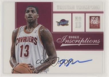 2012-13 Elite - Rookie Inscriptions #49 - Tristan Thompson