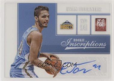 2012-13 Elite - Rookie Inscriptions #62 - Evan Fournier