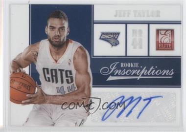 2012-13 Elite - Rookie Inscriptions #65 - Jeff Taylor