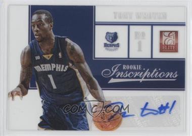 2012-13 Elite - Rookie Inscriptions #73 - Tony Wroten