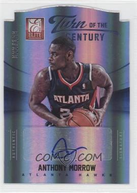 2012-13 Elite - Turn of the Century Die-Cut Autographs #49 - Anthony Morrow /199